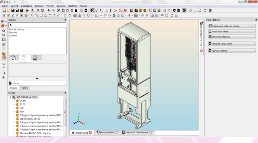 Projektant rozvádzačov - EDS